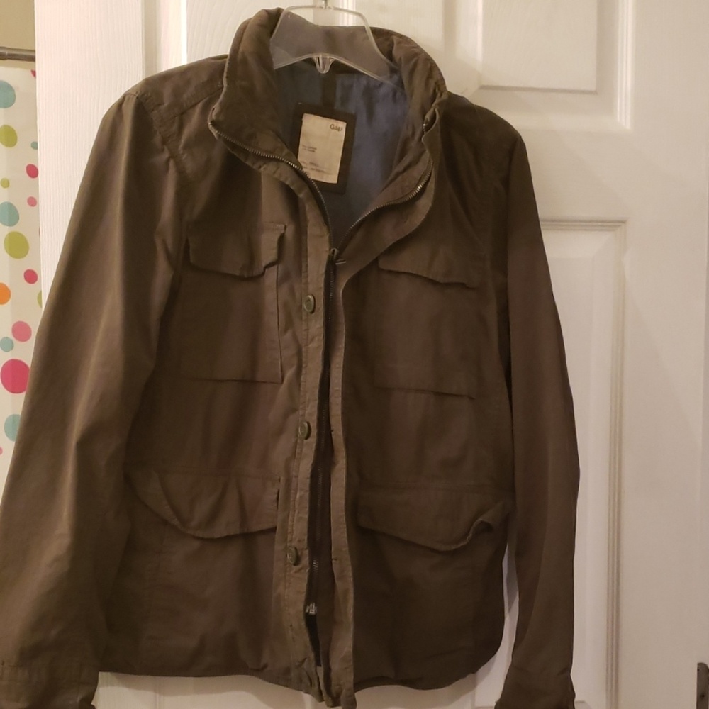 Gap military green jacket